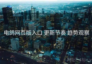 电鸽网页版入口 更新节奏 趋势观察