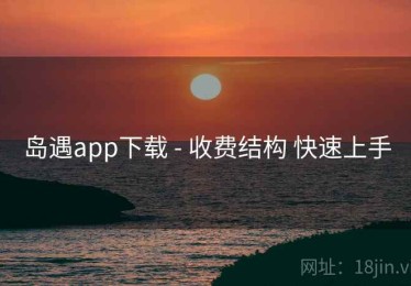 岛遇app下载 - 收费结构 快速上手