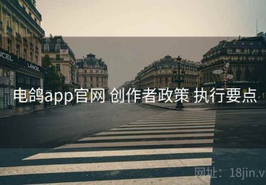 电鸽app官网 创作者政策 执行要点