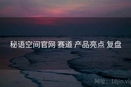 秘语空间官网 赛道 产品亮点 复盘