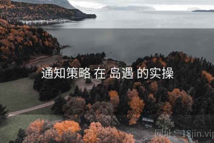 通知策略 在 岛遇 的实操