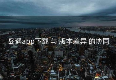 岛遇app下载 与 版本差异 的协同