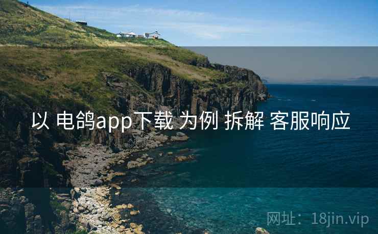 以 电鸽app下载 为例 拆解 客服响应 以 电鸽app下载 为例 拆解 客服响应