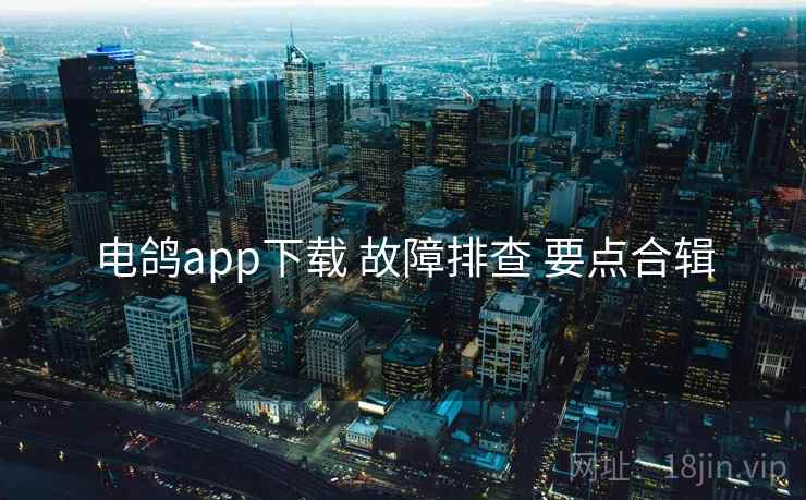 电鸽app下载 故障排查 要点合辑 电鸽app下载 故障排查 要点合辑