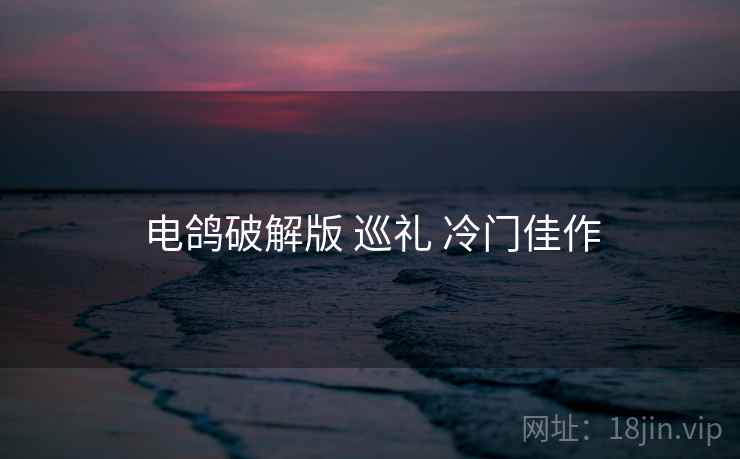 电鸽破解版 巡礼 冷门佳作 电鸽破解版 巡礼 冷门佳作